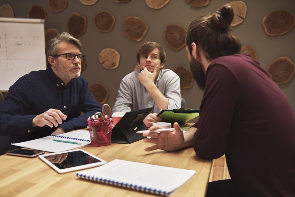 Brainstorming zur Unternehmensgründung